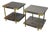 Theodore Alexander Ta Studio Zara Side Tables, Pair For Sale