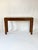Spanish Bamboo and Smoked Glass Console Table, 1970s For Sale - Image 4 of 7