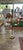 Hand Painted Antique Carousel Horse With Brass Torchiere Stand For Sale - Image 11 of 16