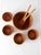 Mid 20th Century Teak Salad Bowl Set With Serving Utensils - 7 pcs For Sale - Image 4 of 18