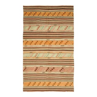Vintage Turkish Kilim 9'5 X 5'4 For Sale