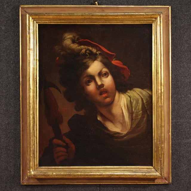 After Alexis Grimou, Portrait of a Soldier, 1710, Oil on Canvas For Sale - Image 10 of 10