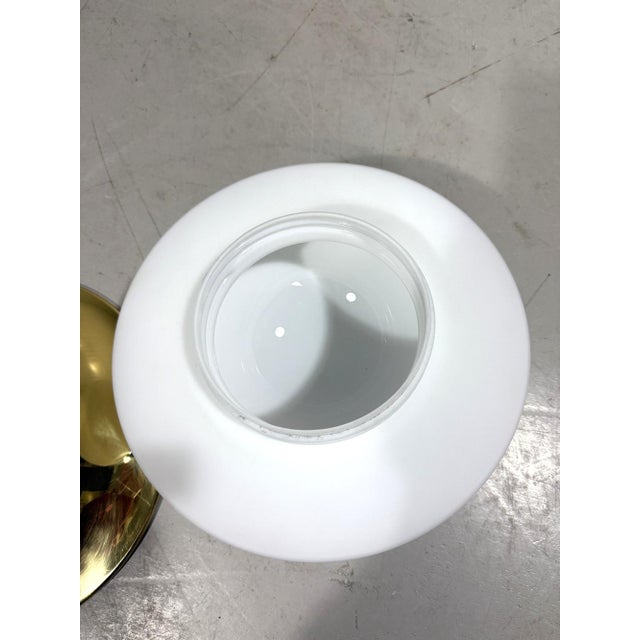 Brass & Glass Ceiling Lamp from Glashütte Limburg, 1970s For Sale - Image 13 of 16