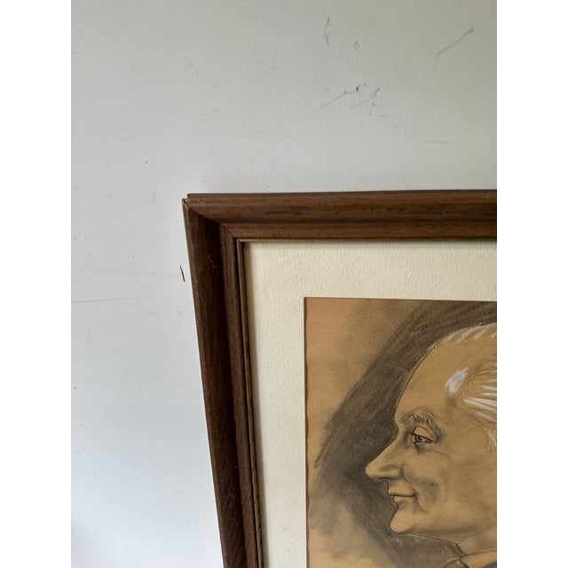 Up for consideration is a beautiful signed and framed pastel drawing. This would look lovely in your home and it is a...