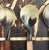 Tribal Hand Carved Teak Handle Horn Spoons Set of 4 For Sale - Image 3 of 11