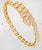 18k Yellow Gold 3 Ct Pave Diamond Serpenti Viper Slim Bracelet Size medium For Sale - Image 18 of 18