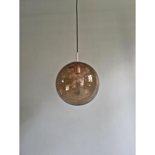 Space Age Honeycomb Smoked Glass Pendant Light from Raak Amsterdam, 1970s For Sale - Image 11 of 12