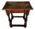 18th Century Country English Oak Low Stool, Circa 1780 For Sale
