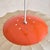 1960s 1960s Mid-Century Modern Italian Orange Cocoon Pendant For Sale - Image 5 of 12