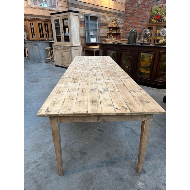 Large Mid-20th Century Tavern Table For Sale - Image 6 of 9