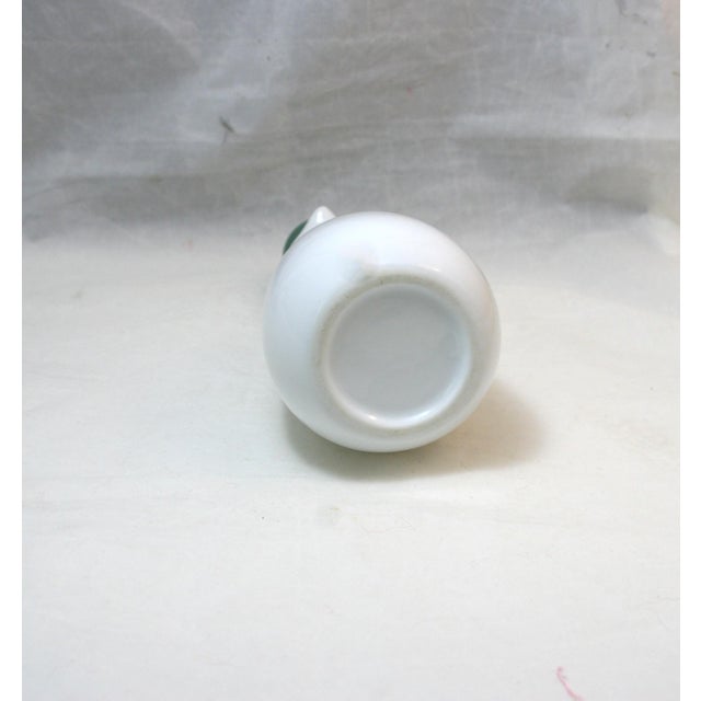 Ceramic 1980s Postmodern Memphis Olive Oil Jug Cruet White Stoneware Euro Style For Sale - Image 7 of 9