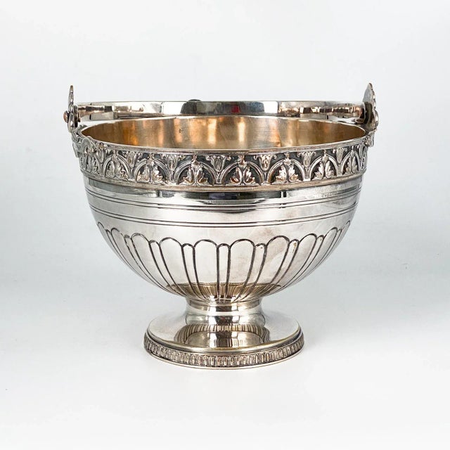 19th Century Silver on Copper Basket, England Circa Late 19th Century For Sale - Image 5 of 7