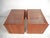 Burnt Orange Mid 20th Century Danish Lattice Top End Tables by Komfort - 2 Pieces For Sale - Image 8 of 12