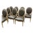 1980s Michael Taylor Louis XVI Style Dining Chairs For Sale
