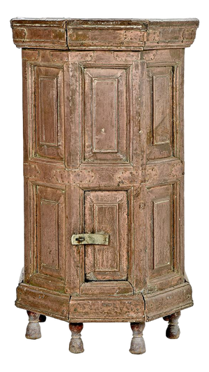 Weathered Solid Wood Prayer Urn or Pedestal