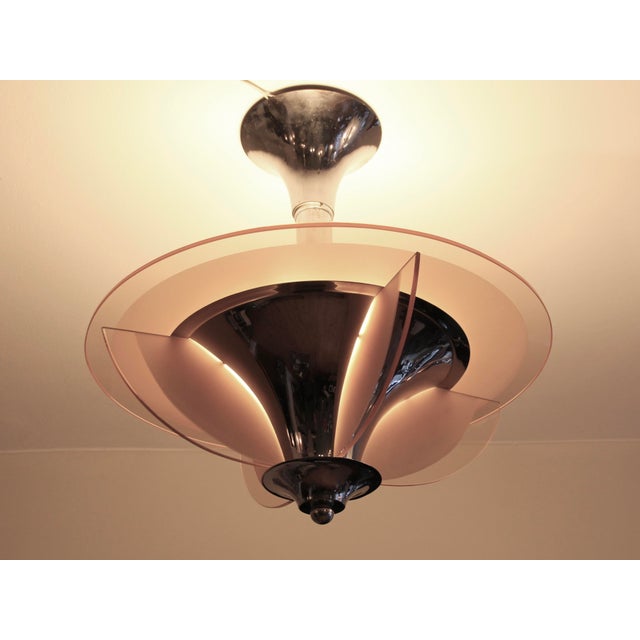 Art Deco Pendant Lamp by Petitot, 1930s For Sale - Image 6 of 18