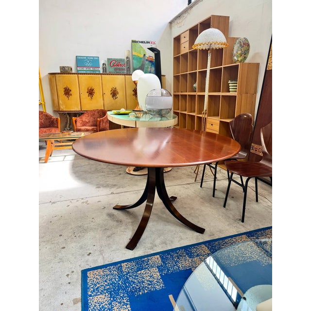 Mid-Century Modern Dining Table by Osvaldo Borsani for Tecno, 1960s For Sale - Image 3 of 9