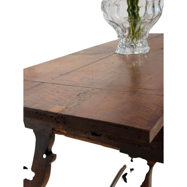 18th Century Spanish Baroque Desk With Drawers For Sale - Image 13 of 18