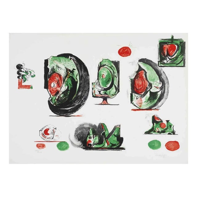 Graham Sutherland, Composition, Original Lithograph, 20th Century For Sale