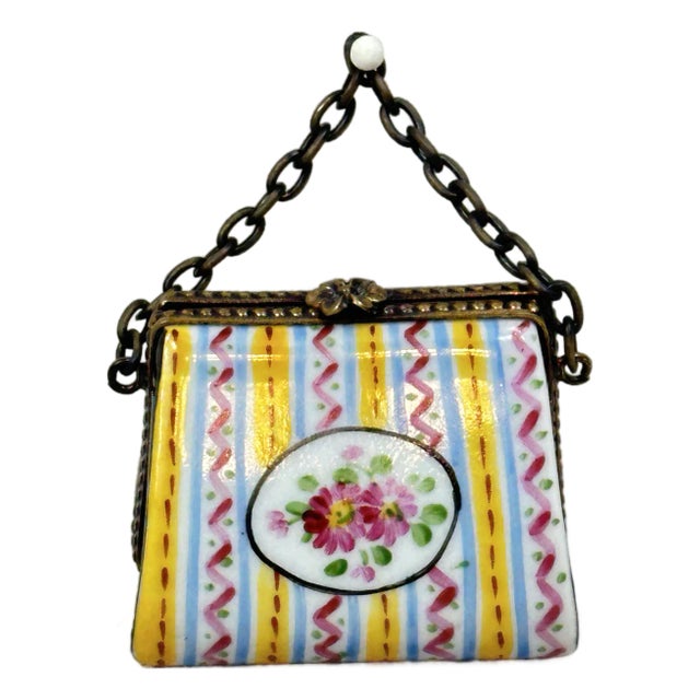 Vintage Limoges Purse Box For Sale