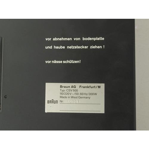 CSV 500 and PS 600 High-Fidelity System from Braun, Set of 2 For Sale - Image 10 of 17
