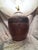 Vintage Boho Tan and Brown Ceramic Circles Table Lamp For Sale In Greensboro - Image 6 of 10