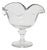 Postmodern Transparent Bowl on Stand, Poland, 1970s For Sale