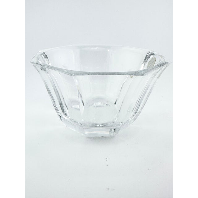 Beautiful vintage lead crystal bowl. Made in the Czech Republic. Perfect to use with candies or small fruit. This is a...
