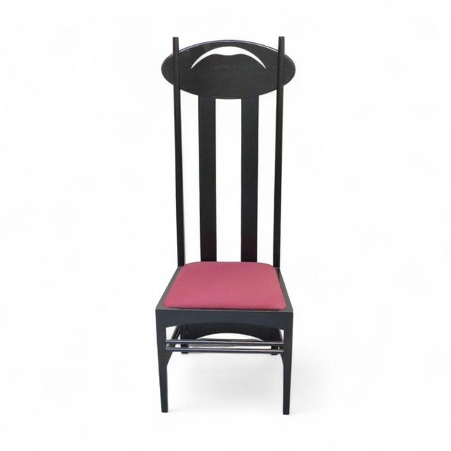 Charles Rennie Mackintosh Argyle Chair by Charles Rennie Mackintosh for Alivar For Sale - Image 4 of 4