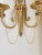French Louis XVI Style Brass Wall Sconces-A Pair For Sale In New York - Image 6 of 12