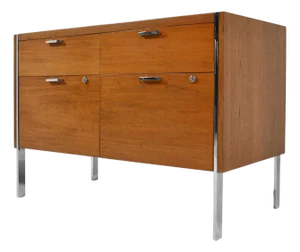 Mid 20th Century Stow Davis Two Bay Credenza, Attributed