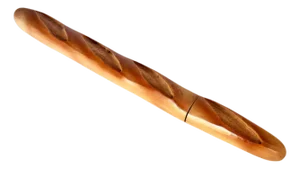 French Baguette Knife in Wood and Metal