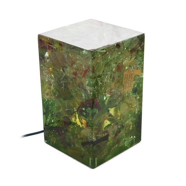 Vintage Resin Table Lamp For Sale - Image 6 of 6