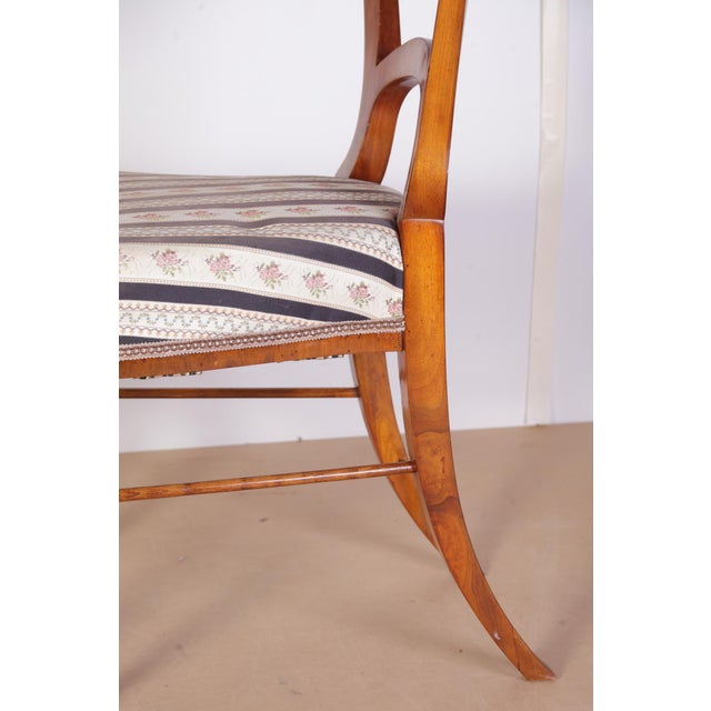 Late Biedermeier Chairs in Walnut, 1880s, Set of 2 For Sale - Image 18 of 18