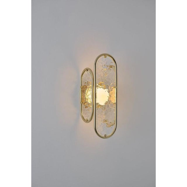 Gold Multiple Boudoir Wall Lamp by Jennifer Midoz For Sale - Image 8 of 10