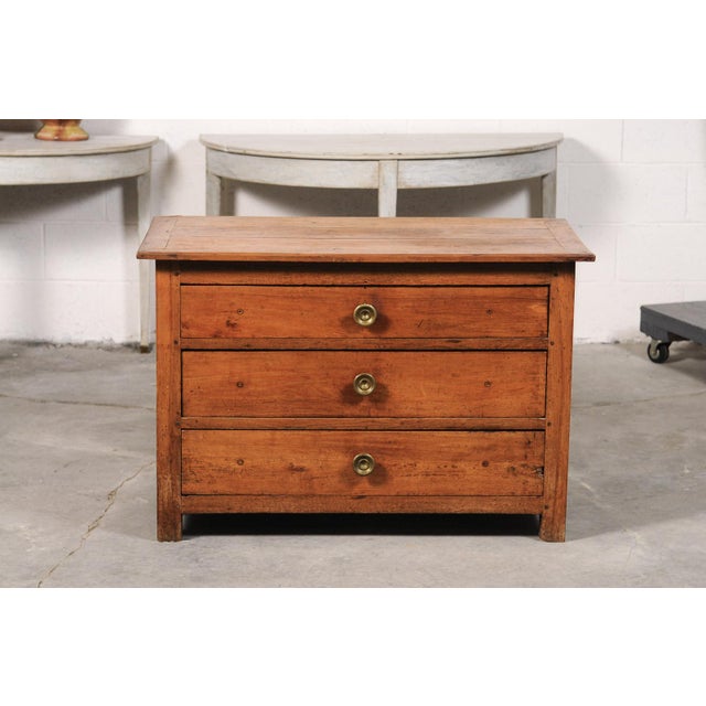 Small 19th C. Empire Chest of Drawers For Sale - Image 9 of 11