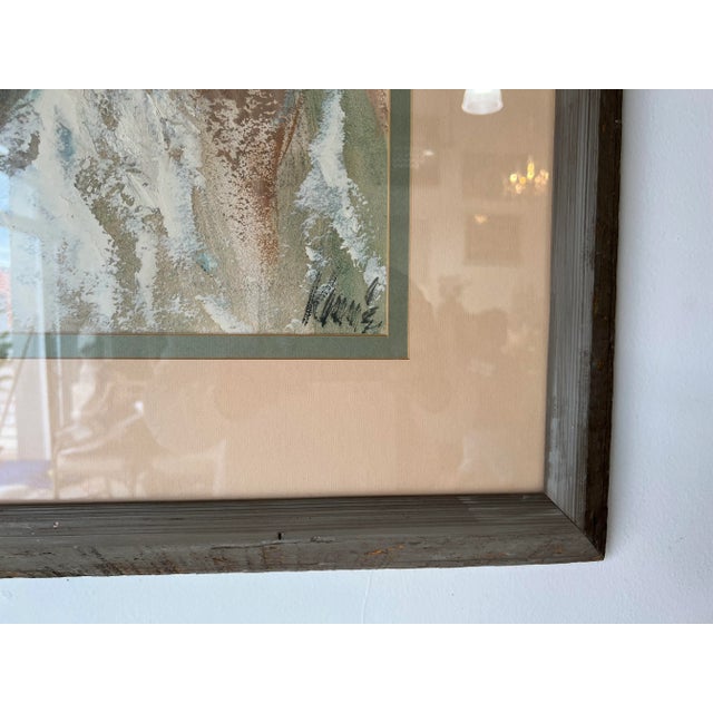80's Kenne Impressionist Portrait of Two Nude Females -Oil Painting, Framed For Sale - Image 10 of 12