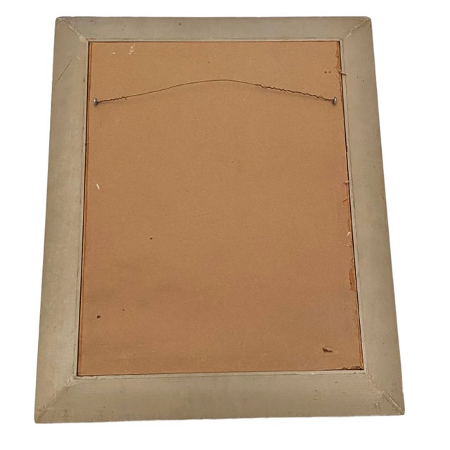 Mid 20th Century Oil on Board “Wine and Fruit Still Life Study” by Artist M. Woodman For Sale - Image 10 of 13