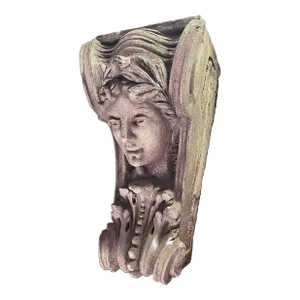 Antique Terra Cotta Facade Keystone Depicting Athena