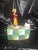 Harlequin teapot by Cerámicas Benlloch Manises Spain, a hand-painted piece by Manuel Benlloch himself in collaboration...