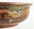 Brown Large Signed Studio Pottery Bowl by John Gasper in Earthy Glaze Tones For Sale - Image 8 of 11