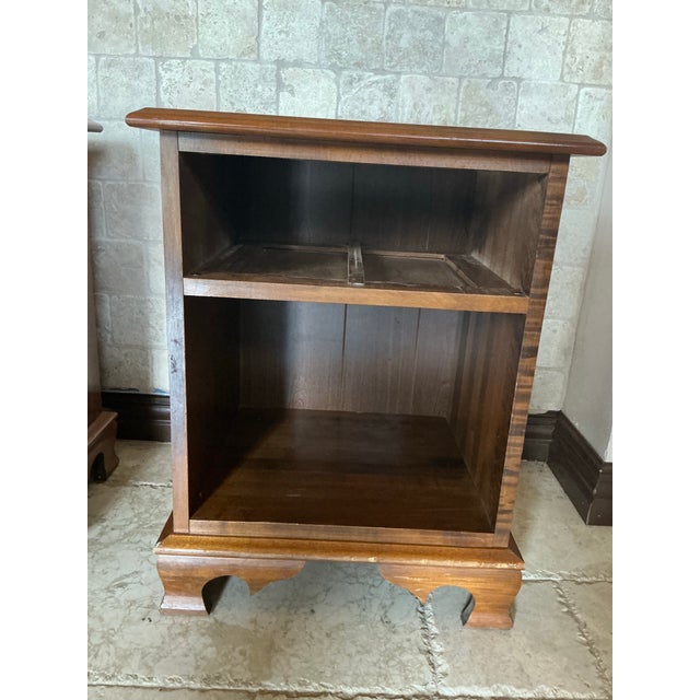 Mooshead Pair of Vintage Nightstands For Sale - Image 10 of 12