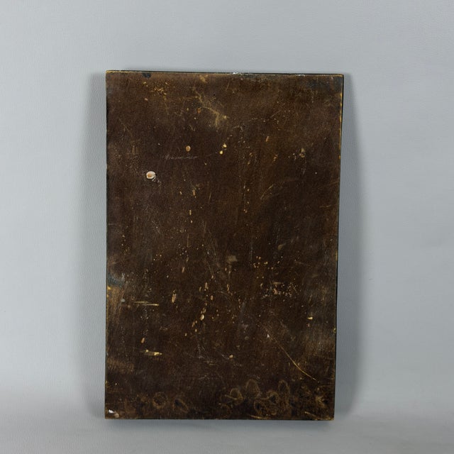 High Relief Falconer Sculpture Panel in Wood by P. Conforti, 20th Century For Sale - Image 5 of 12