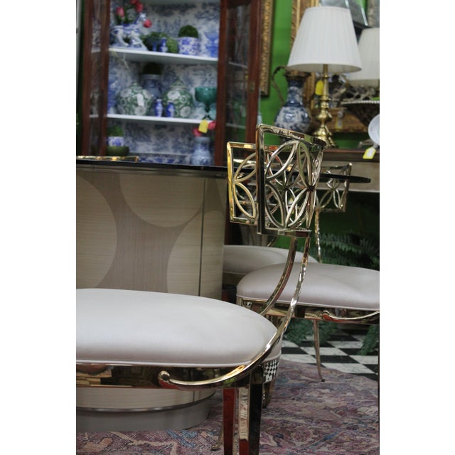 2020s Set of 6 Caracole Modern Royal Klismos Dining Chairs For Sale - Image 5 of 11