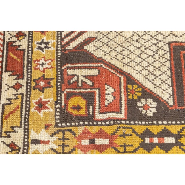 Antique Shirvan Rug 3'10'' x 5'10'' For Sale - Image 12 of 12