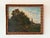 Pastoral Landscape, Oil Painting on Wood Panel, Framed For Sale - Image 10 of 11