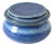 Blue Glazed Studio Ceramic Box by Katarina Gustafsson, 2002 For Sale