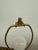 Navy Blue Pottery Barn Navy Ceramic + Brass Table Lamps, Pair For Sale - Image 8 of 12
