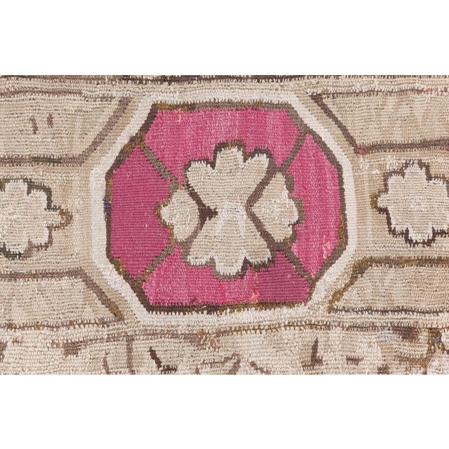 Antique Ukrainian Bessarabian Botanical Rug For Sale In New York - Image 6 of 14