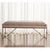 Contemporary Newly Made Trestle Bench For Sale - Image 3 of 8